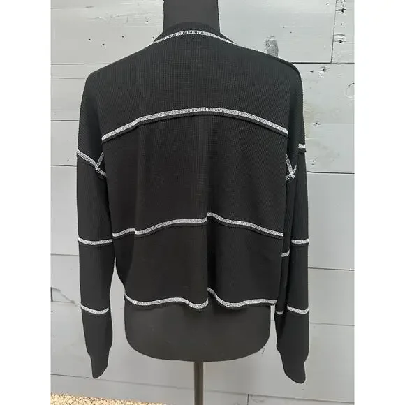 Hollister Crop Thermal long sleeve size Medium - Picture 3 of 6